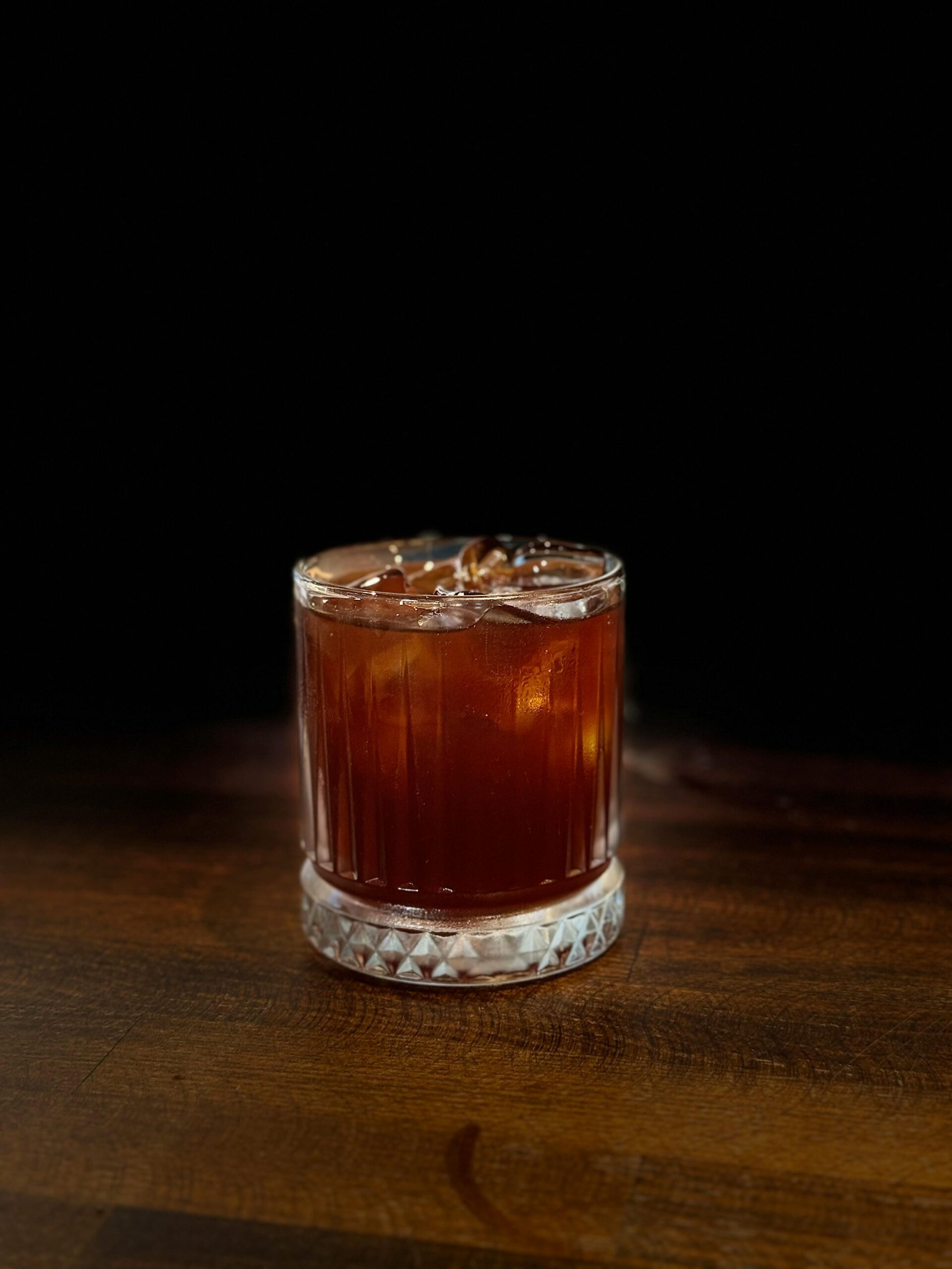 Proper No. Twelve Irish Whiskey and Coke Zero cocktail over ice